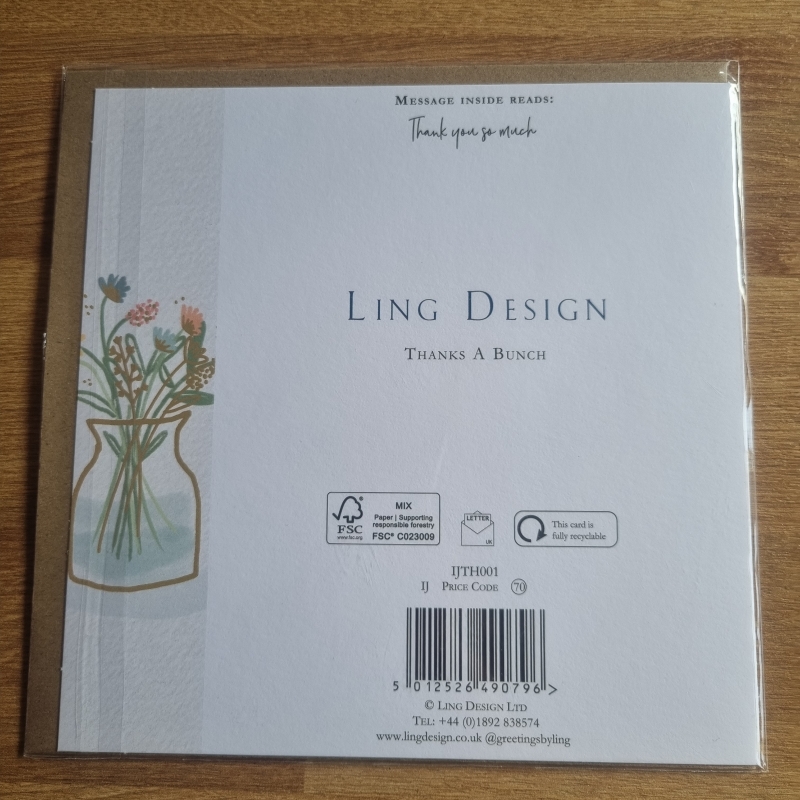 Thank You Greetings Card