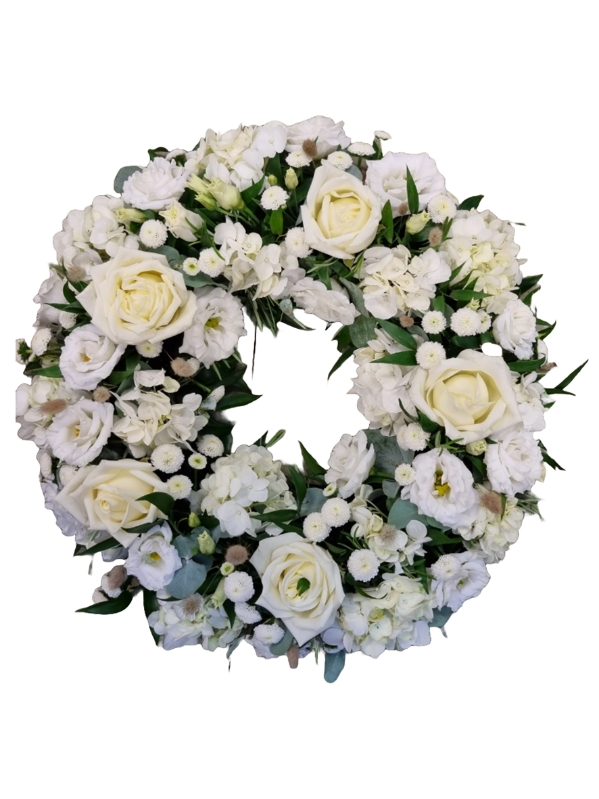 Classic Wreath White