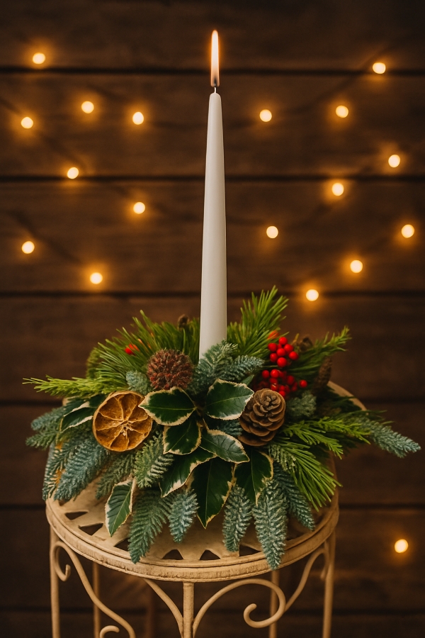 Enchanted Evergreen Flame