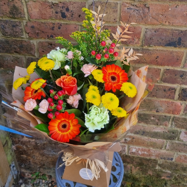 Fireside Glow Florist choice