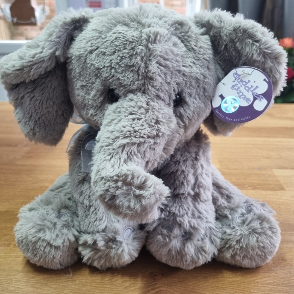 Grey Elephant soft toy