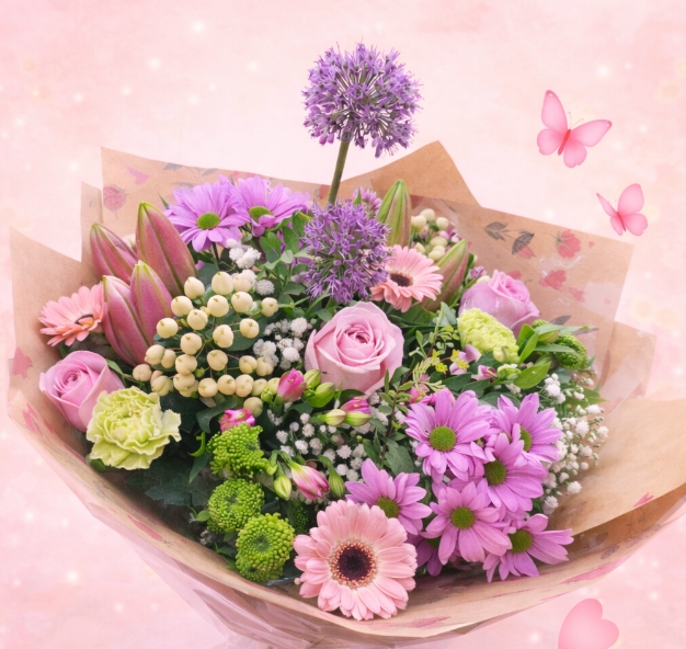 Mum’s Blushing Garden