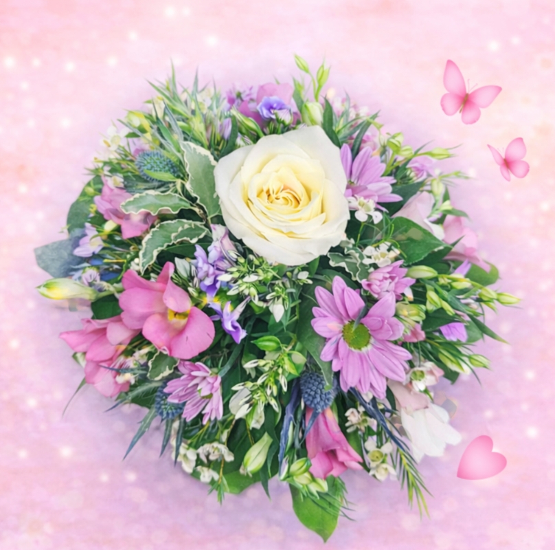 Pretty Pastel Hat Box Florist Choice