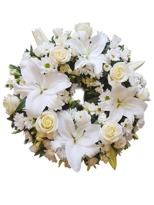 Rose & Lily Wreath