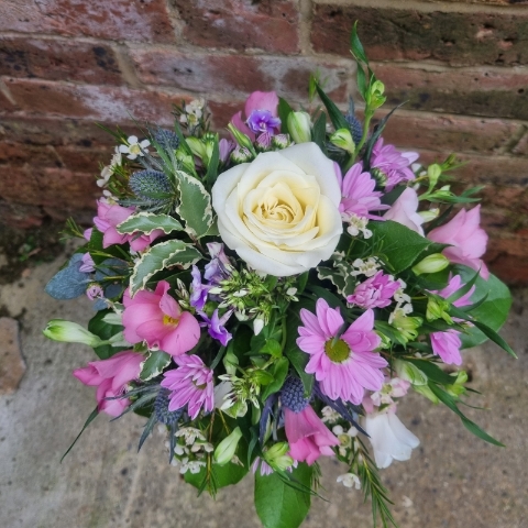 Pretty Pastel Hat Box Arrangement Florist Choice