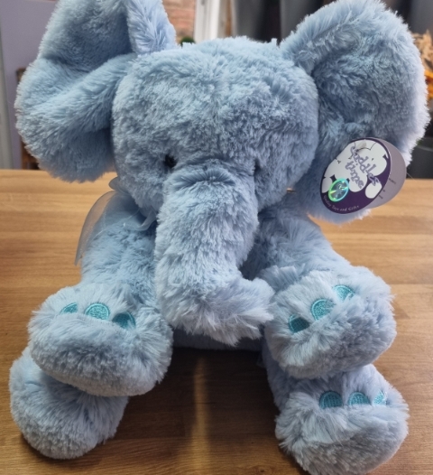 Blue Elephant soft toy