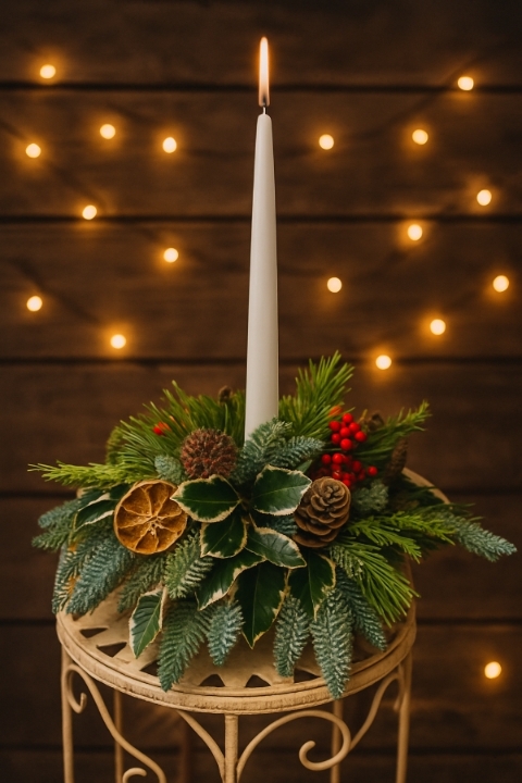 Enchanted Evergreen Flame