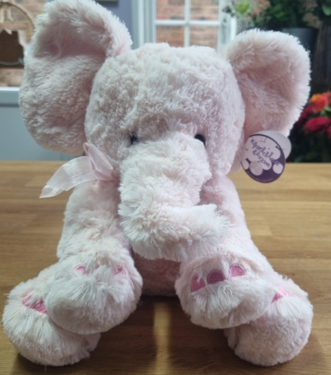 Pink Elephant soft toy