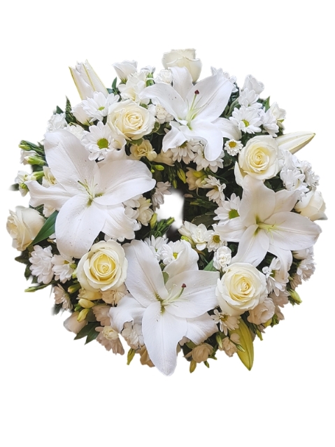 Rose & Lily Wreath